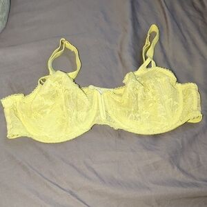 Auden Lace Underwire Bra - Vibrant Yellow